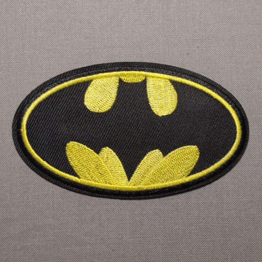 Batman Movie Embroidered Iron On Patch